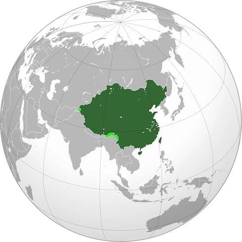 Soubor:Empire of the Great Qing (orthographic projection).svg – Wikipedie