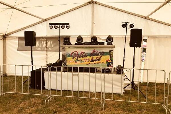 DJ stage - Krásní louka fest