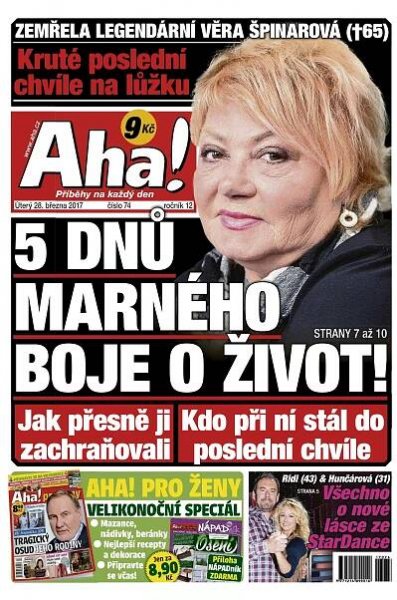 Časopis AHA! - 28.3.2017
