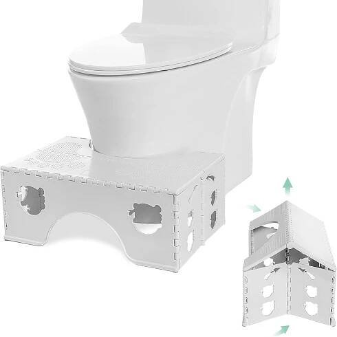 Plastová stolička k WC Fanwer