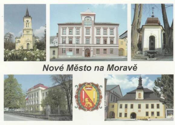NOVÉ MĚSTO NA MORAVĚ  - Pohlednice místopis