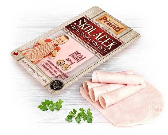 Školáček krůtí šunka - krájená