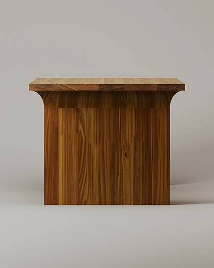 The Arcus Table & Bench – Walnut – Tim Vranken