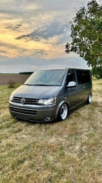 Volkswagen T5 Multivan CUP Airride Luftstandhz. Camper T6 - : Van, Camper