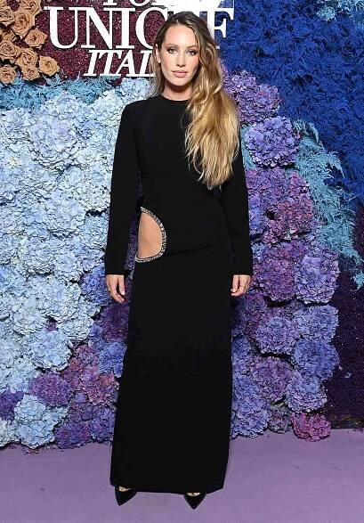 LuisaViaRoma for Unicef event at La Certosa di San Giacomo on July 31, 2021 in Capri, Italy