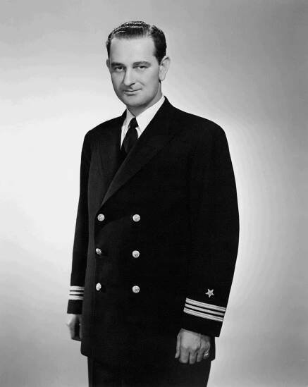 Johnson, Lyndon Baines - komandérporučík Lindon Johnson, březen 1942.