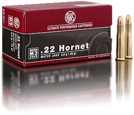 RWS.22Hornet, MJ 3g 50ks/bal