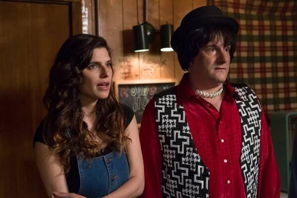 Wet Hot American Summer: First Day At Camp, Lake Bell (L), Michael Showalter (R), 'Season 1', 07/31/2015, ©NETFLIX