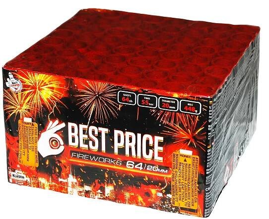 Pyrotechnika Kompakt 64ran / 20mm Best Price Wild Fire