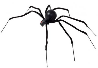 Velký pavouk černá vdova deluxe 90 cm | 4lol.cz