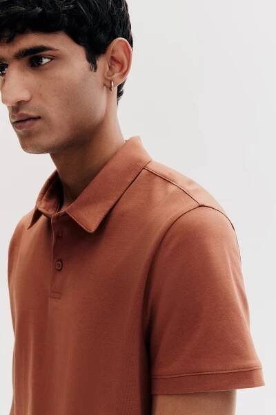 Tričko s límečkem Slim Fit