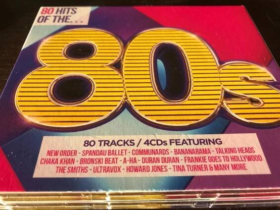 80 Hitů Osmdesátých let, 4 CD SET, JAKO NOVÉ!!!