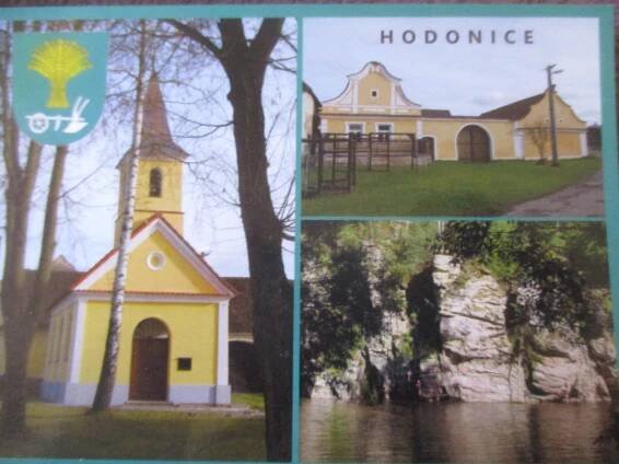 Hodonice TA  - Pohlednice místopis