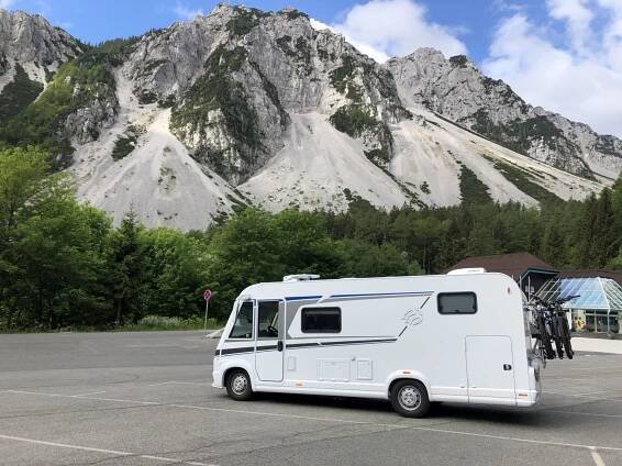 Mit dem Wohnmobil über den Loiblpass