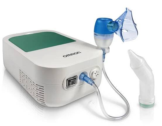 Inhalátor kompresorový OMRON DuoBaby (NE-C301-E) bílý