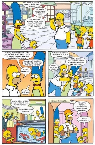 Komiks Simpsonovi: Komiksový knokaut | imago.cz