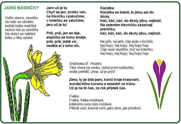 Básničky pro dětičky