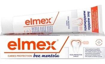 zubní pasta Elmex homeopaticky kompatibilní zubní pasta bez mentolu 75 ml