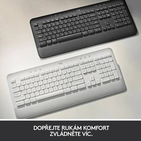 Logitech K650 Off-white - CZ/SK