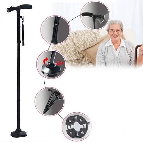 Multi-Function LED Folding Walking Stick – Dropship Hunter – Never miss any new trending and winning products