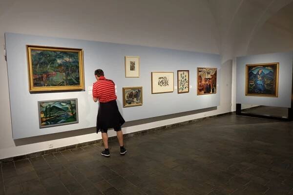 Alšova jihočeská galerie Hluboká nad Vltavou - výstava "Košická moderna" | Josef "Pepíno" Balek