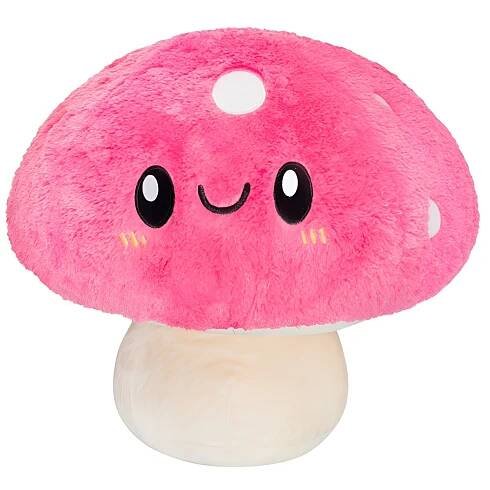 Squishable Plyšová růžová houba