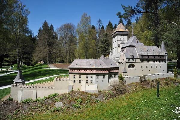 Miniaturpark Boheminium Mariánské Lázně - Modely českých památek