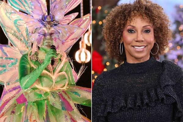 THE MASKED SINGER: Fairy in the “Country Night” episode of THE MASKED SINGER airing Wednesday, March 22 , Holly Robinson Peete visits Hallmark Channel's 