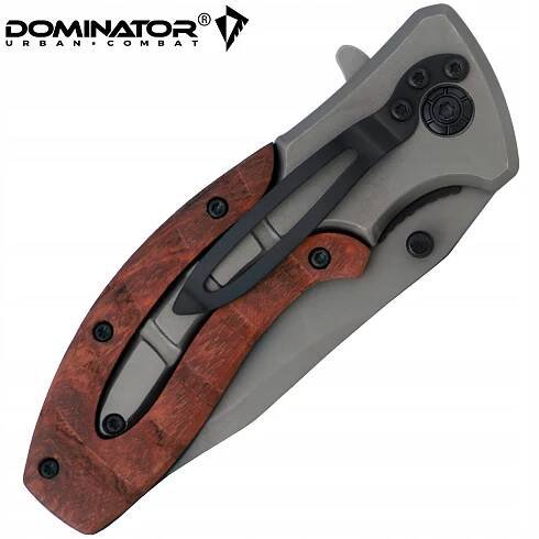 NŮŽ NŮŽ DOMINATOR FINKA TURISTICKÝ VOJENSKÝ WOOD SUPER TATA Tloušťka čepele 3 mm