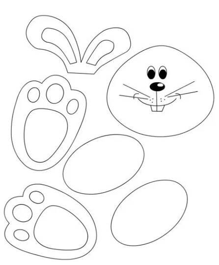 an animal mask that is cut out and ready to be painted