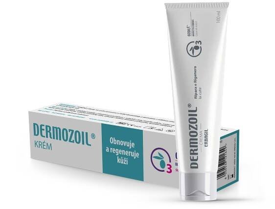 Ozonidy DERMOZOIL krém na dermatitídu 1×100 ml, krém na dermatitídu