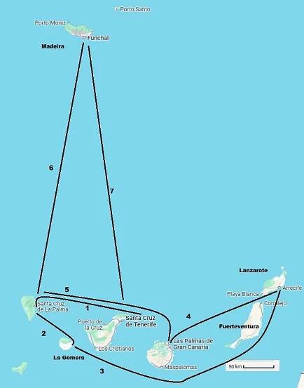 KANÁRSKÉ OSTROVY a MADEIRA lodí 2026 – 28. 2. 2026 - Poznávací letecké zájezdy USA, Mexiko, Peru, Seychely, Kanada
