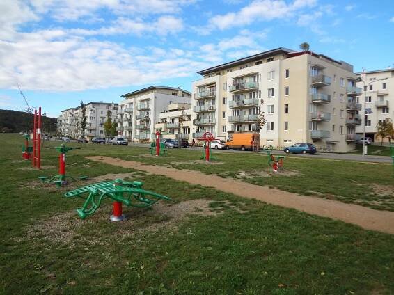 Venkovní fitpark, Brno - Medlánky