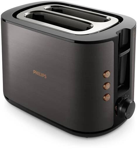 Opékač topinek Philips Viva Collection HD2650/30 černý/měděný