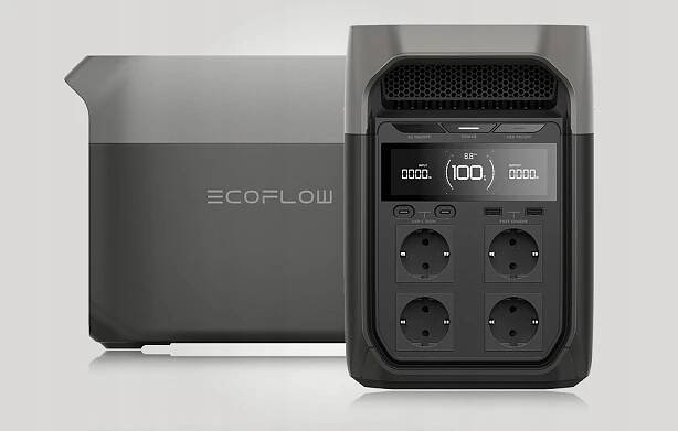 EcoFlow Delta 3 1800W/1024Wh Přenosná napájecí stanice Kapacita akumulátoru 1024