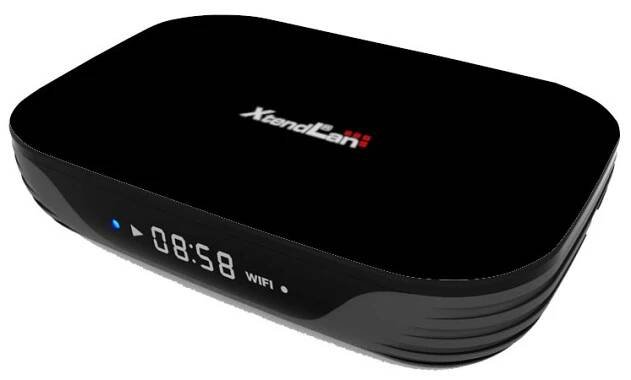 XtendLan android box HK1T/ 8K UHD/ 4GB/ 64GB/ HDR/ VP9/ H.265/HEVC/ NETFLIX/ HDMI/ USB/ LAN/ Wi-Fi/ AndroidTV 10