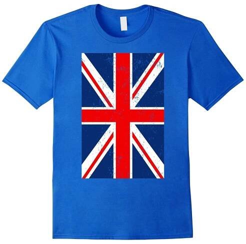 Union Jack UK British Flag T-Shirt-Vaci