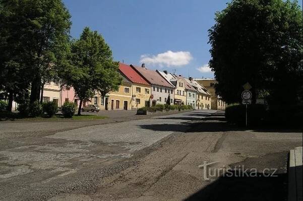 Toužim: náměstí