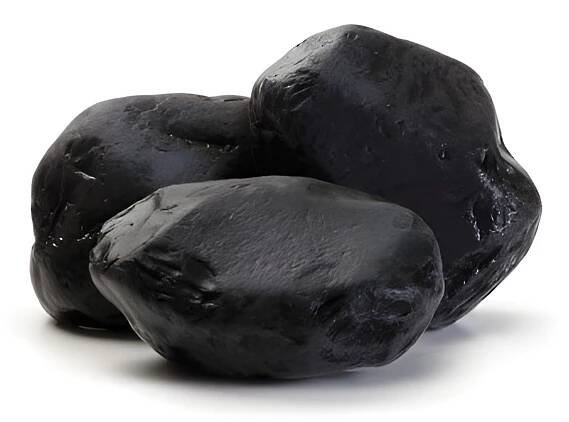 Okrasné valouny Nero Ebano 200 - 400 mm (koš) 600 kg