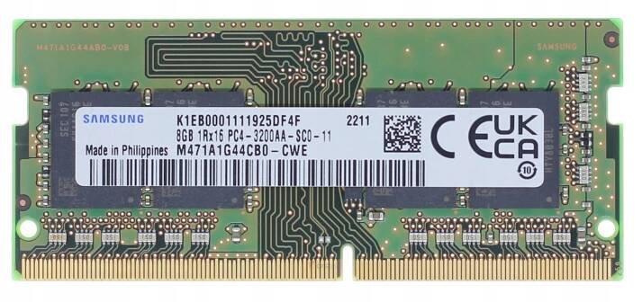 Nová paměť RAM DDR4 Samsung M471A1G44CB0-CWE 8 GB SO-DIMM Výrobce Samsung