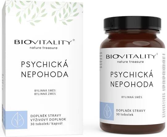 GREEN IDEA Biovitality Psychická nepohoda 30 tob. od 149 Kč