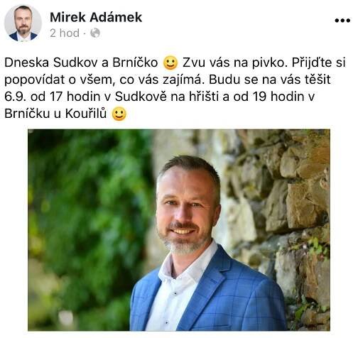 Beseda se senátorem | Obec Brníčko