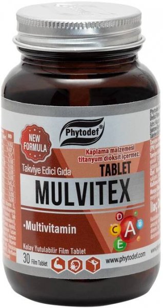Mulvitex Multivitamin - 30 Tablet