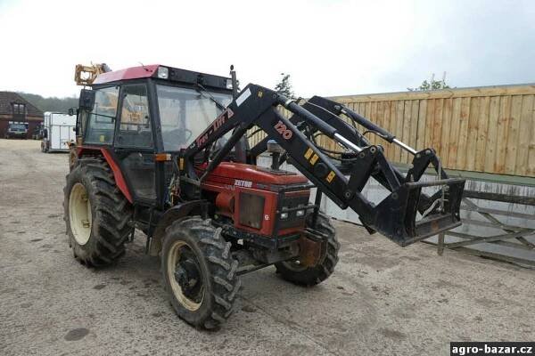   Traktor Zetor 4340 + čelní nakladač