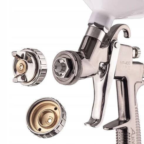 Lakovací pistole HVLP II Tryska 2,5 mm pro malování AUARITA 1,5-3 bar za 588.00CZK - Allegro