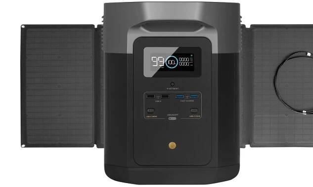 EcoFlow DELTA Max + 160W Portable Solar Panel