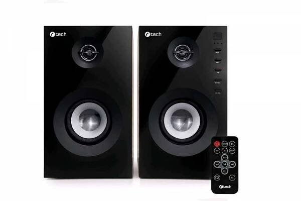 C-TECH SPK-550/Stereo/20W/Hnědá