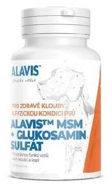 Alavis MSM+Glukosamin sulfát pro psy 60tbl