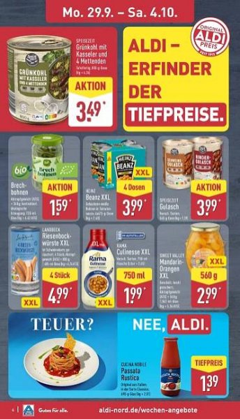 Leták Aldi Nord Prospekt, Německo - strana 6