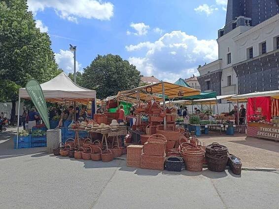 Farmářské trhy na Jiřího z Poděbrad